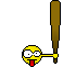 bat to the head smiley.gif