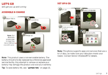 Motorola RAZR Owners Guide Page 3.webp